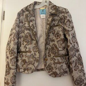 Guess Marciano Floral Bronze Blazer